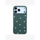 iPhone 17 Pro Max Kaktüs Lansman Renkli Silikon Kiraz ve Çiçek Desenli Kamera Korumalı Kılıf