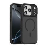 İphone 17 Pro Max Kılıf Mat Arka Yüzey Wireless Şarj Özellikli Flet M-Safe Kılıf