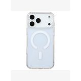 iPhone 17 Pro Max Magsafe Destekli Premium Darbe Emici Sert Şeffaf Telefon Kılıfı