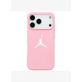 iPhone 17 Pro Max Pembe Lansman Renkli Silikon Premium Basketbol Kılıf