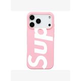 iPhone 17 Pro Max Pembe Lansman Sup Tasarımlı Renkli Silikon Kılıfı