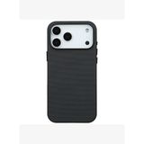 iPhone 17 Pro Max Siyah Renk Gizli Magsafe Destekli Mikro Kabartma Dokulu Premium Kılıf