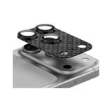 İphone 17 Pro Max Uyumlu Benks Armorwarrior Armorgrid Serisi Kevlar Kamera Lens Koruyucu Siyah