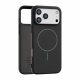 İphone 17 Pro Max Uyumlu İçi Kadife Magsafe Wireless Şarz Özellikli Siyah Renkli Telefon Kılıfı