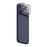 İphone 17 Pro Max Uyumlu Skinarma Magma Serisi Mat Kamera Lens Koruyucu Mavi