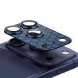 İphone 17 Pro Uyumlu Benks Armorwarrior Armorgrid Serisi Kevlar Kamera Lens Koruyucu Mavi