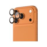 İphone 17 Pro Uyumlu Benks Glass Warrior Cam Kamera Lens Koruyucu Turuncu