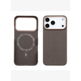 iPhone 17 Pro Uyumlu Premium Karbon Fiber Kılıf Darbe Emici Lüks Kamera Korumalı MagSafe Destekli
