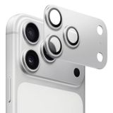 iPhone 17 Pro/Pro Max için, Kamera Lens Koruyucu, Mavi, Beyaz,Turuncu, Temperli Cam, Çizilmeye Dayanıklı, 360° Koruma (17 Pro/Beyaz)