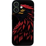 iPhone 17 Uyumlu Besiktas Tasarımlı Glossy Premium Kılıf - Siyah - Beşiktaş-132