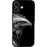 iPhone 17 Uyumlu Besiktas Tasarımlı Glossy Premium Kılıf - Siyah - Beşiktaş-134