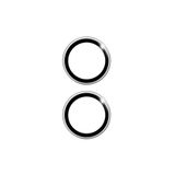 İphone 17 Uyumlu Wiwu Lg-003 Lens Guard Çizilmeye Dayanıklı Safir Kamera Lens Koruyucu Gri