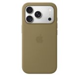 iPhone 18 Pro için MagSafe özellikli Silikon Kılıf - Klasik Zeytin Yeşili