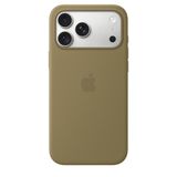 iPhone 18 Pro Max için MagSafe özellikli Silikon Kılıf - Klasik Zeytin Yeşili