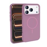 iPhone 18 Pro Max Kılıf MagSafe Şarj Özellikli Metal Kamera Çerçeveli Edi Silikon Kılıf