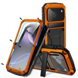 iPhone 18 Pro Max/18 Pro için Ayaklı Kılıf, Metal Tam Gövde Ekran Koruyucu | Cep telefonu kılıfları havalı askeri objektifler darbeye dayanıklı sağlam telefon kılıfı