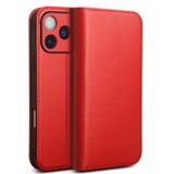 iPhone 18 Pro Max/18 Pro için Flip Kılıf, Gerçek Deri Kamera Koruması | Cüzdan Kılıf Stand Fonksiyonu Manyetik Kapatma Vintage Kapak