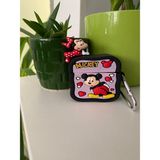 Iphone 3. Nesil Uyumlu Koruyucu Bluetooth Kulaklık Kılıfı Mickey Mouse Figürlü - Siyah - Renkli