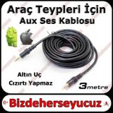 iPhone 5 6 Samsung S4 S5 S6 Aux Kablo 3 Metre