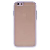 iPhone 6 Kılıf Montreal Silikon Kapak - Mor-(5796)