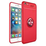 İphone 6 Kılıf Range Yüzüklü Silikon - Kırmızı