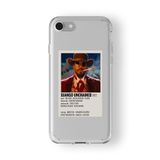 Iphone 6 Plus Ve 6s Plus ile Uyumlu Django Unchained Poster Tasarım Baskılı Şeffaf Kılıf