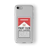 Iphone 6 Plus Ve 6s Plus ile Uyumlu Fight Club Tasarım Baskılı Şeffaf Kılıf 1