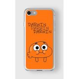 Iphone 6 Plus Ve 6s Plus ile Uyumlu Gumball Darwin Tasarım Baskılı Şeffaf Kılıf