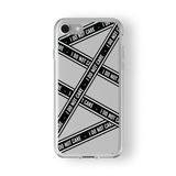 iPhone 6 Plus ve 6s Plus ile Uyumlu I Dont Care Tasarım Baskılı Şeffaf Kılıf 1