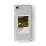Iphone 6 Plus Ve 6s Plus ile Uyumlu Jackboys Minimalist Poster Tasarım Baskılı Şeffaf Kılıf