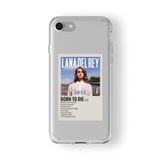 Iphone 6 Plus Ve 6s Plus ile Uyumlu Lana Del Rey Minimalist Poster Tasarım Baskılı Şeffaf Kılıf
