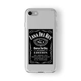 Iphone 6 Plus Ve 6s Plus ile Uyumlu Lana Del Rey Ticket Tasarım Baskılı Şeffaf Kılıf