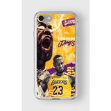 Iphone 6 Plus Ve 6s Plus ile Uyumlu Lebron James temalı Tasarım Baskılı Şeffaf Kılıf 1