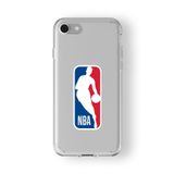 iPhone 6 Plus ve 6s Plus ile Uyumlu NBA Tasarım Baskılı Şeffaf Kılıf