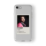 Iphone 6 Plus Ve 6s Plus ile Uyumlu Post Malone Minimalist Poster Tasarım Baskılı Şeffaf Kılıf