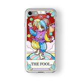 Iphone 6 Plus Ve 6s Plus ile Uyumlu The Fool Tasarım Baskılı Şeffaf Kılıf