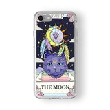 Iphone 6 Plus Ve 6s Plus ile Uyumlu The Moon Tasarım Baskılı Şeffaf Kılıf