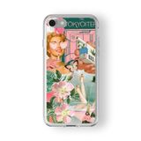 Iphone 6 Plus Ve 6s Plus ile Uyumlu The Tokyoiter Tasarım Baskılı Şeffaf Kılıf