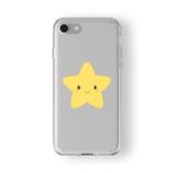 iPhone 6 Plus ve 6s Plus ile Uyumlu Yıldız Tasarım Baskılı Şeffaf Kılıf 1