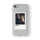 Iphone 6 Ve 6s ile Uyumlu Legend Tom Hardy Poster Tasarım Baskılı Şeffaf Kılıf