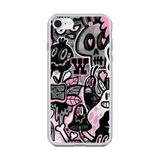 iPhone 6S Plus Uyumlu Şeffaf Kılıf Graffiti 10 Tasarımlı