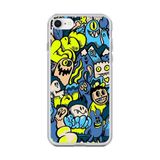 iPhone 6S Plus Uyumlu Şeffaf Kılıf Graffiti 11 Tasarımlı