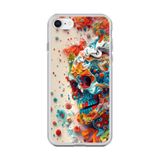iPhone 6S Plus Uyumlu Şeffaf Kılıf Graffiti 5 Tasarımlı
