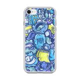 iPhone 6S Plus Uyumlu Şeffaf Kılıf Graffiti 9 Tasarımlı