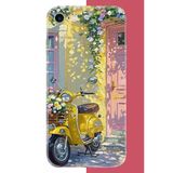 İphone 7-8-Se 2020 Uyumlu Sarı Mobilet Baskılı Silikon Kılıf