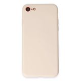 İphone 7 Kılıf First Silikon - Krem