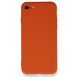 iPhone 7 Kılıf Nano içi Kadife Silikon - Kırmızı