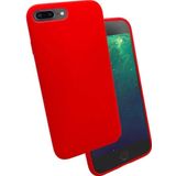 İphone 7 Plus / 8 Plus Kılıf Kadife İç Yüzey Wireless Destekli Silk Silikon