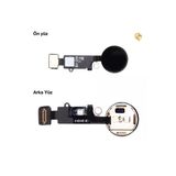 İphone 7 Plus Home Tuşu - Siyah / Mat Siyah Orta Tuş Butonu Parmak İzi Butonu Açma-Kapama Butonu Açma-Kapama Tuşu Yan Güç Tuşu Power Tuşu H