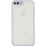 iPhone 7 Plus Kılıf Montreal Silikon Kapak - Mor-(5796)